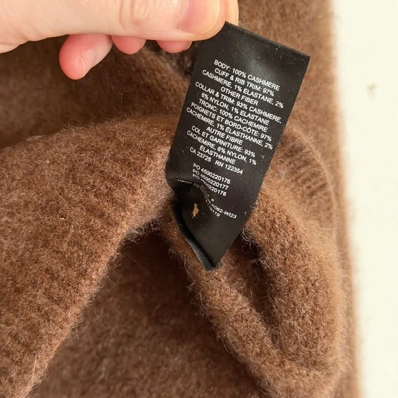 Aritzia Wilfred Luxe Cashmere Sicily Cardigan Size 2XS - Picture 12 of 12